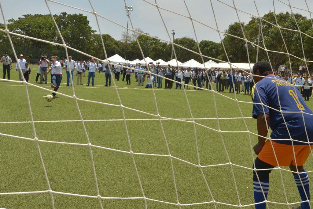 gol a las víctimas