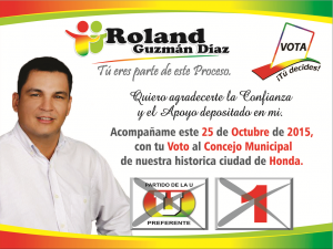 ROLAND GUZMAN CONCEJO NO 01 HONDA - PARTIDO DE LA U. (2)