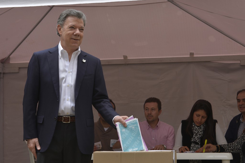 santos votando