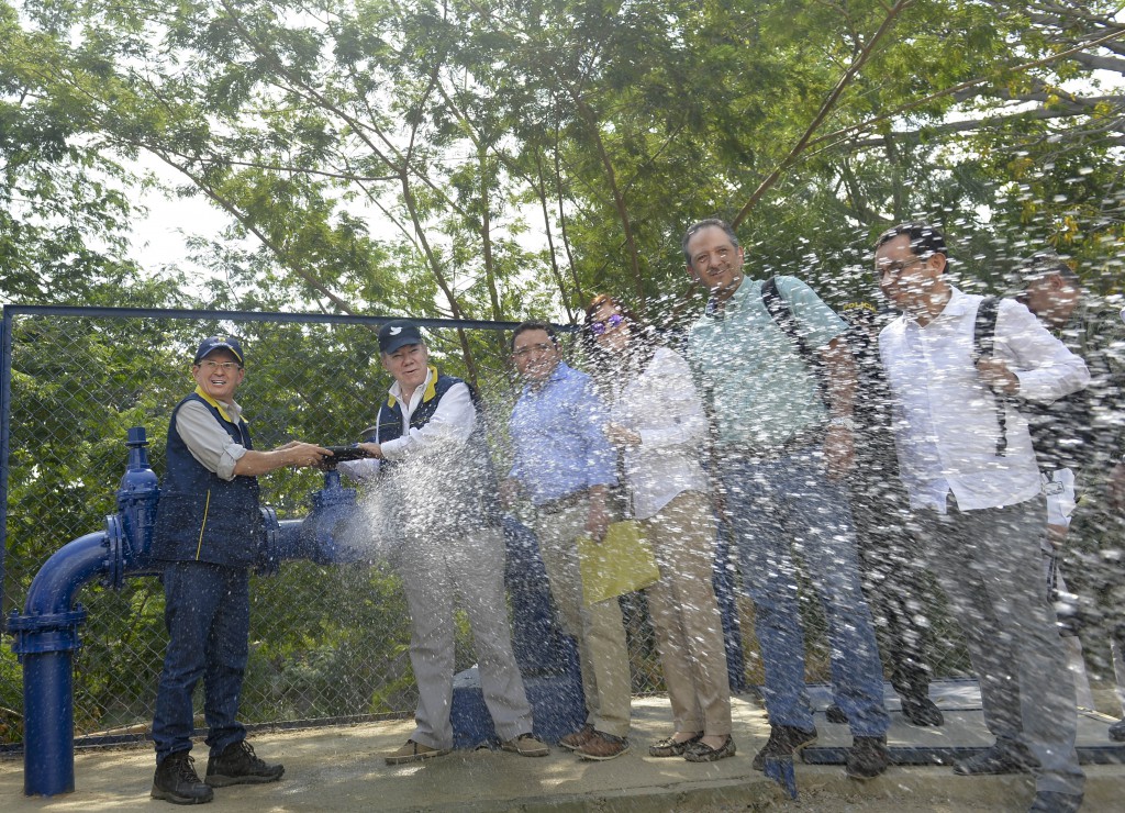 agua para santa marta