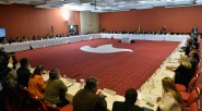 «Si las FARC convierten su lucha en luchas democráticas, en batallas libradas con palabras y propuestas sociales, no con balas, tendrán ahí sí una oportunidad», declaró  el Presidente  Santos en [&hellip;]