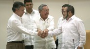 El Gobierno y las FARC  anunciaron en La Habana un histórico acuerdo para poner fin a medio siglo de conflicto en Colombia. El Presidente Juan Manuel Santos, y el jefe del [&hellip;]