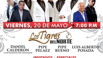     El Festival del Chupe que se cumplirá el próximo 20 de mayo en Cali, reunirá a los más populares artistas colombianos con el más famoso grupo de música […]