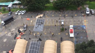 Las autoridades iniciaron la construcción de hospitales provisionales para atender a los enfermos de covid-19 en Bogotá. Las obras ya empezaron. &nbsp;