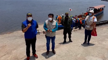 Momento que se le presta una ayuda humanitaria a 40 personas de nacionalidad venezolana para que pueda regresar a su país. &nbsp; &nbsp; &nbsp; &nbsp; Javier Sánchez Puerto Inírida La [&hellip;]