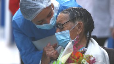 Un milagro de vida en Suesca Cundinamarca, doña Ana Joaquina Garzón, de 92 años y su nieto Gonzalo Jiménez de 52, luego de enfrentarse y vencer al coronavirus.       […]