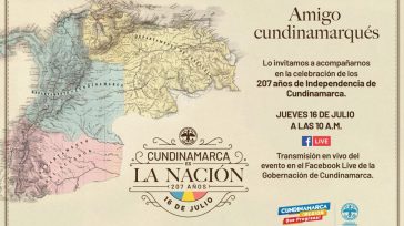 Cundinamarca es la Nación &nbsp; &nbsp; Con ocasión de los 207 años de la independencia de Cundinamarca, que se conmemoran este jueves 16 de julio, el Gobernador del departamento, Nicolás [&hellip;]