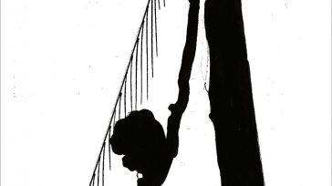 Ahí está luchando contra las olas. Ilustración de la Torre Aguilar, René &nbsp; &nbsp; Una invitación a un viaje imaginario a escenarios reales El libro Vientos del Sur, Relatos de [&hellip;]