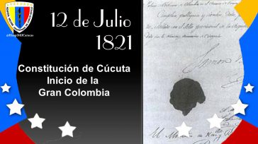 Constitución de la Gran Colombia 1821       Claudio Ochoa El 20 de octubre de 1821, el Congreso Constituyente de Cúcuta aprobó en la hermosa Villa del Rosario (Rosario […]