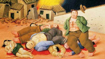 Rodrigo Botero en su pintura registra la guerra fratricida que se desarrolla en Colombia. &nbsp; &nbsp; &nbsp; &nbsp; Claudio Ochoa Días atrás, un comunicador social radial decía: «cautivado Hermenegildo Pérez, supuesto [&hellip;]