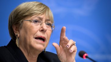Michelle Bachelet, Alta Comisionada de la ONU   Michelle Bachelet, Alta Comisionada de la ONU para los Derechos Humanos expresó este martes su preocupación por el aumento de la violencia […]
