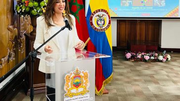 Farida Loudaya, Embajadora del Reino de Marruecos en Colombia &nbsp; &nbsp; Palabras de S.E. La señora Farida Loudaya, Embajadora del Reino de Marruecos en Colombia, con ocasión de la celebración [&hellip;]