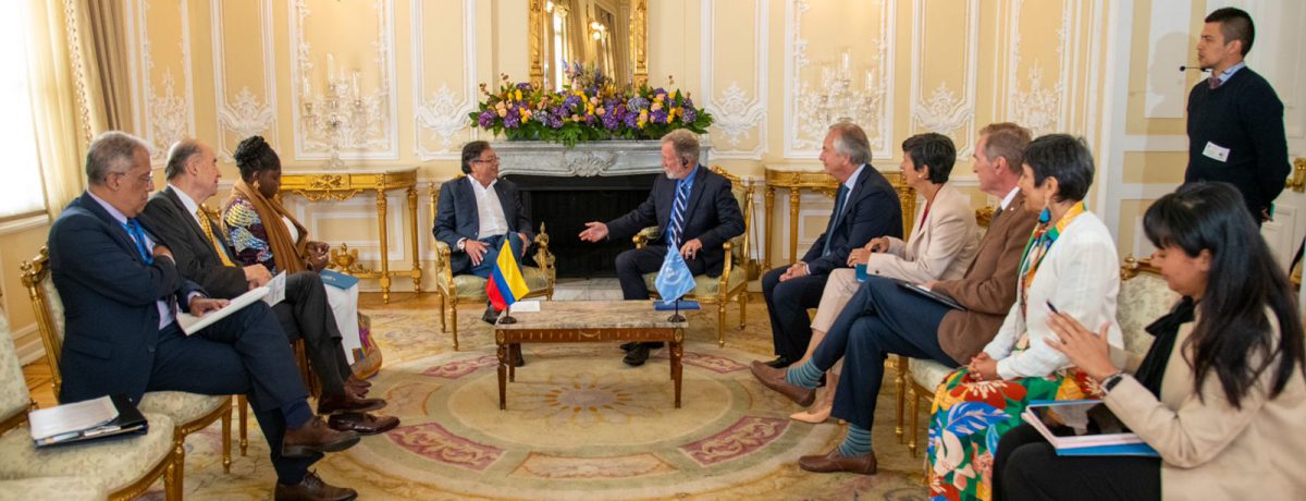 En la sede de la Vicepresidencia de Colombia, el presidente Gustavo Petro y la vicepresidenta Francia Márquez recibieron una delegación de las Naciones Unidas.        La última «jugadita» […]