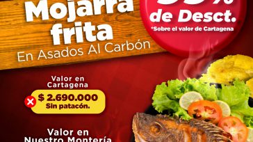 Como consecuencia de la estafa en Cartagena con a mojarra millonaria, otros restaurantes se hacen publicidad.    Manuel T. Bermúdez Medidas que favorecen a los consumidores son las que se […]