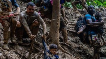 Los niños sufren haciendo travesías infrahumanas.      Dolorosas fotografías de la travesía de migrantes venezolanos y colombianos, muchos de ellos niños, por el «infierno en la tierra» la selva […]