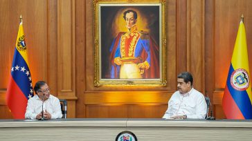 Gustavo Petro, presidente de Colombia. Nicolás Maduro, presidente de Venezuela.      Textos y fotos: Javier Sánchez Juan Diego Cano Caracas   El presidente de Venezuela, Nicolás Maduro, y su […]