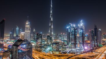 La ciudad más iluminada del mundo es hoy la ciudad del futuro en el presente.    