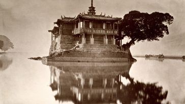 Isla Pagoda en la desembocadura del río Min – Foto de John Thomson .