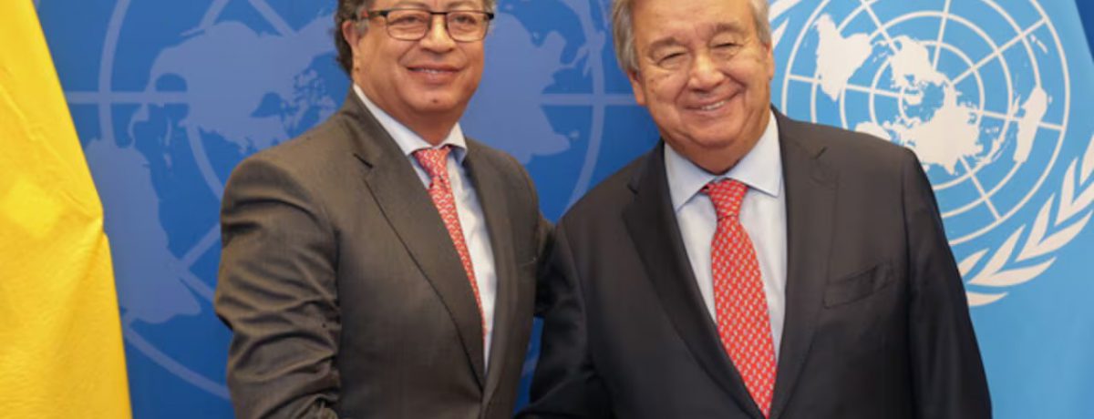 El presidente de Colombia, Gustavo Petro, saluda al secretario general de la ONU,António Guterres.       En el mensaje de apertura de la COP16 en Cali, el representante de […]