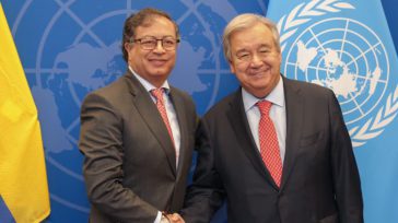 El presidente de Colombia, Gustavo Petro, saluda al secretario general de la ONU,António Guterres.       En el mensaje de apertura de la COP16 en Cali, el representante de […]