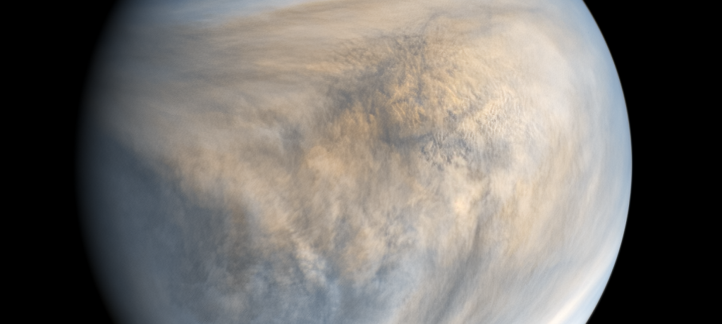 Estructura de nubes de la atmósfera de Venus, visible a través de imágenes ultravioleta. Venus está cubierta por una densa capa de nubes.         Óscar Javier Ferreira […]