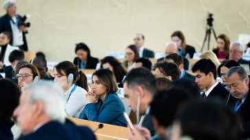 «Ser migrante no es ser un criminal»: Canciller Sarabia. &nbsp; «Para Colombia es un honor estar hoy sentada como miembro, por primera vez en su historia, del Consejo de Derechos [&hellip;]