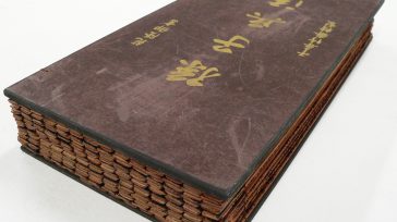 Esta copia de El arte de la guerra (en la portada, «孫子兵法») de Sun Tzu forma parte de una colección de la Universidad de California, Riverside. La portada también dice […]