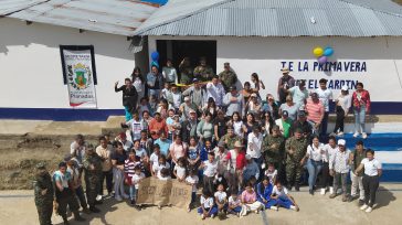 La Junta de Acción Comunal de la vereda El Jardín, con el apoyo de la Administración Municipal de Planadas, Tolima, los soldados y la empresa privada, entregaron un aula escolar […]