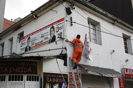 Colectividades como el Centro Democrático, Pacto Histórico, Salvación Nacional.Partido Verde y los partidos tradicionalistas encabezan la lista de infractores de publicidad en Bogotá. El Distrito ya identificó a ocho partidos [&hellip;]