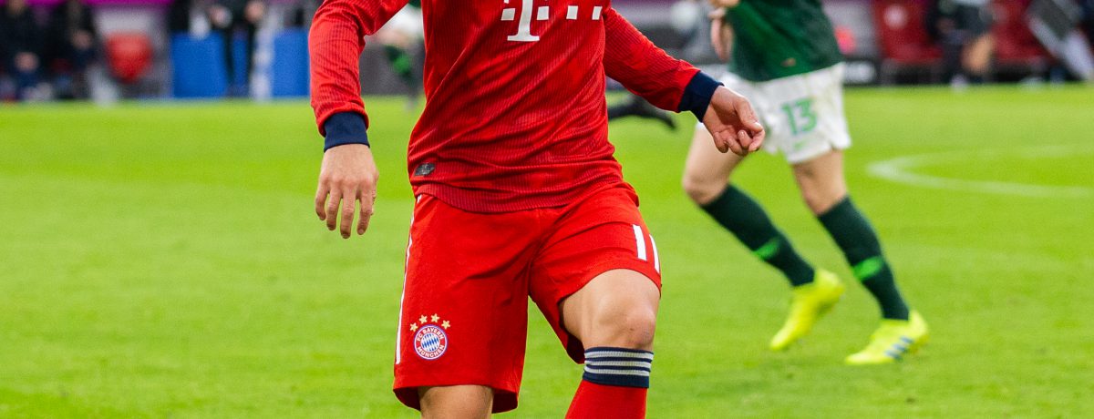 James Rodríguez jugando con el Bayer Múnich &nbsp; &nbsp; Primicia Diario Madrid España La narrativa del fútbol, ese arte de lo imprevisto, encuentra ahora un nuevo escenario fuera de las [&hellip;]