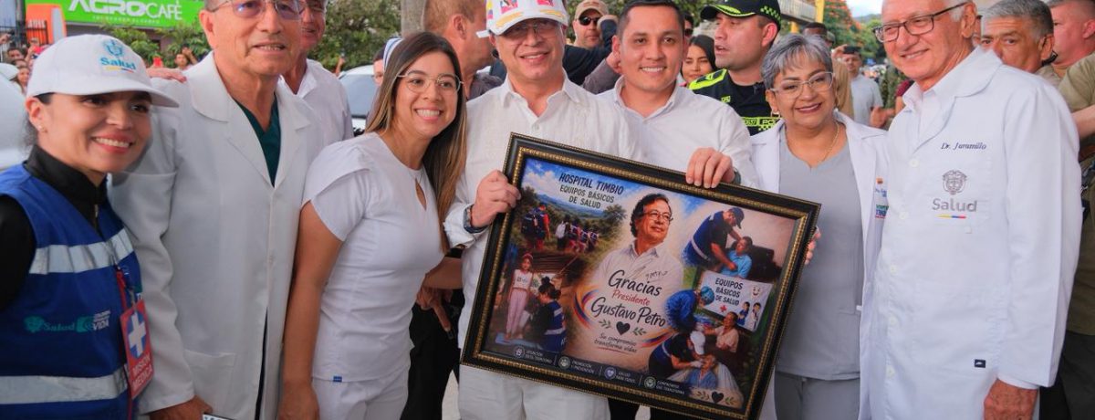 El presidente Gustavo Petro inauguró oficialmente el nuevo Hospital de Timbío, una obra clave para ampliar la cobertura de salud especializada en el sur del Cauca. Asimismo, lideró el acto [&hellip;]