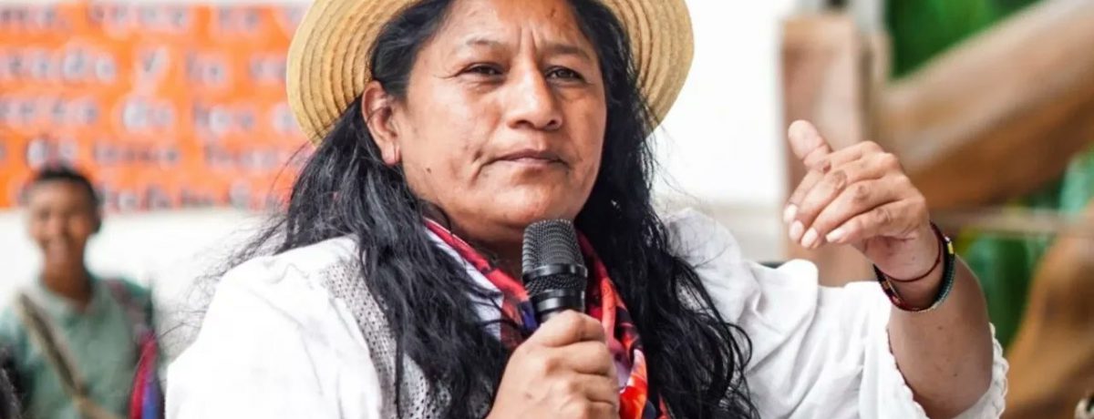 Aida Quilcué, candidata al vicepresidencia de Colombia Gustavo Alvarez Gardeazábal El Porce Muy peligrosa para el futuro de Colombia, y totalmente inconveniente para el impulso que parecía llevar Cepeda, la [&hellip;]