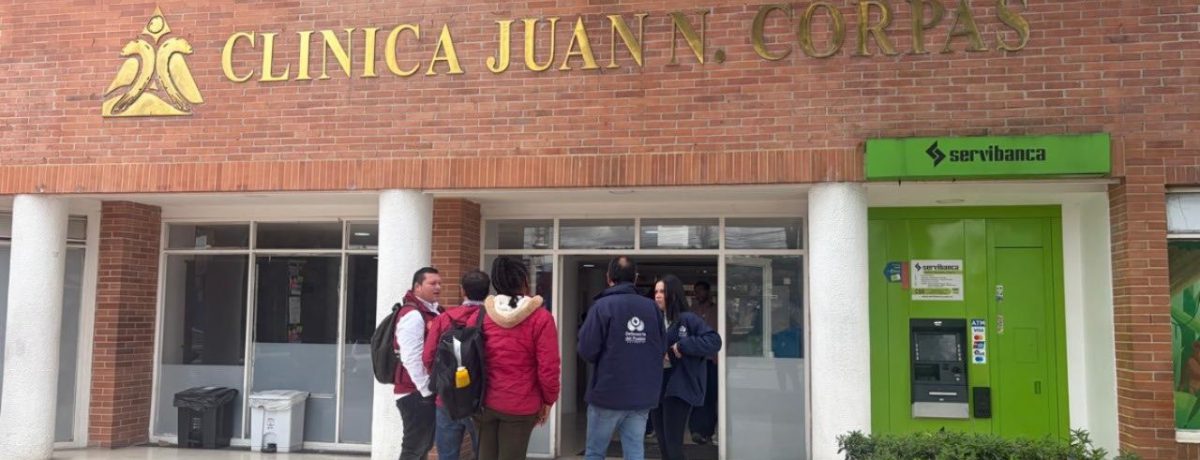 La Salud en Colombia se la vienen robando desde el inició de la Ley 100. Ahora le tocó el turno a la Clínica Juan N. Corpas &nbsp; Luis Eduardo Romero [&hellip;]